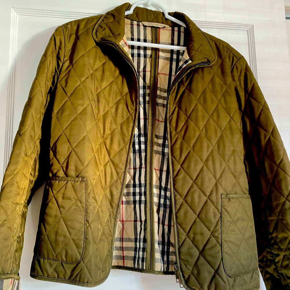 Authentic Burberry Quilted Jacket